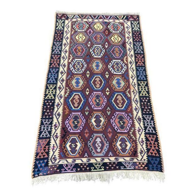 Handmade-Turkish-Flat-Weave-Kilim-Rug