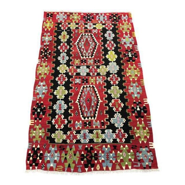 boho-vintage-turkish-kilim