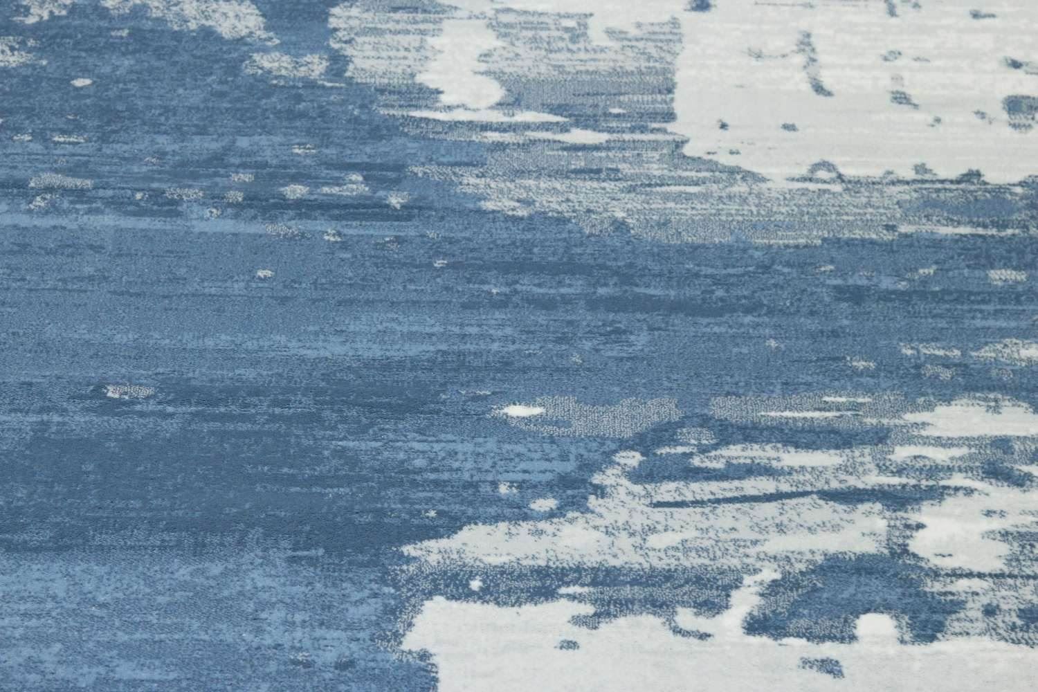 Abstract Area Rug Blue ChicagoCozy Rugs Chicago