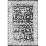 Picture of Distressed Vintage Gray Rug