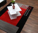 Red-Rug-with-Geometric-Pattern