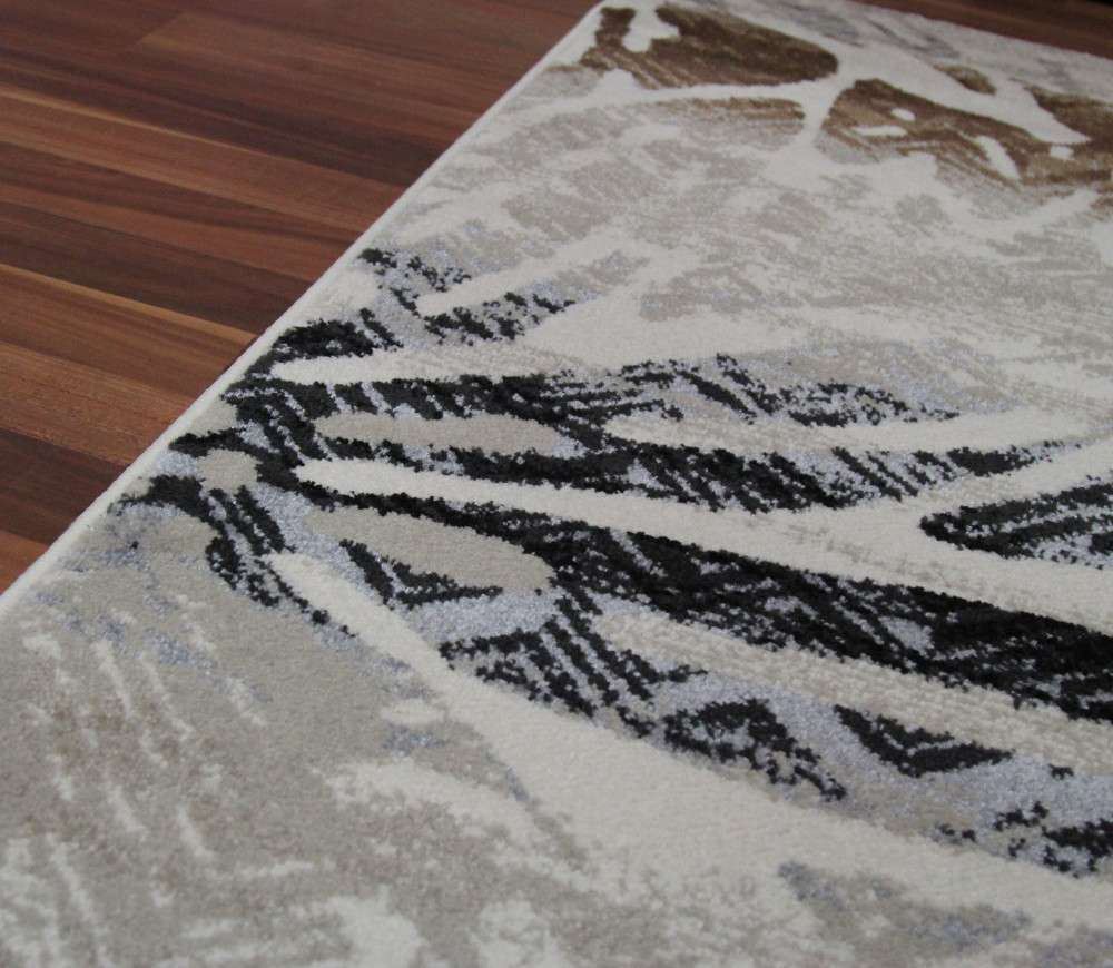 Neutral Floral Brown Rug ChicagoCozy Rugs Chicago