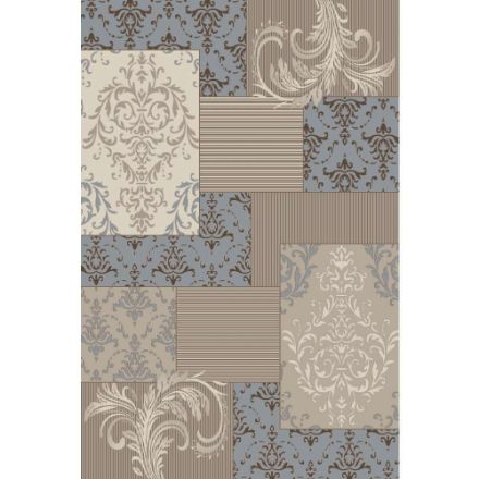 Patchwork-Damask-Rug-Blue-Brown