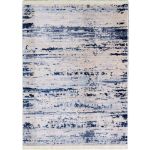 Picasso-Relined-Abstract-Blue-Rug