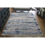 Picasso-Relined-Abstract-Blue-Rug