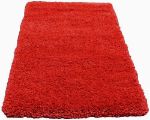 Picture of Shag Rug Solid Red