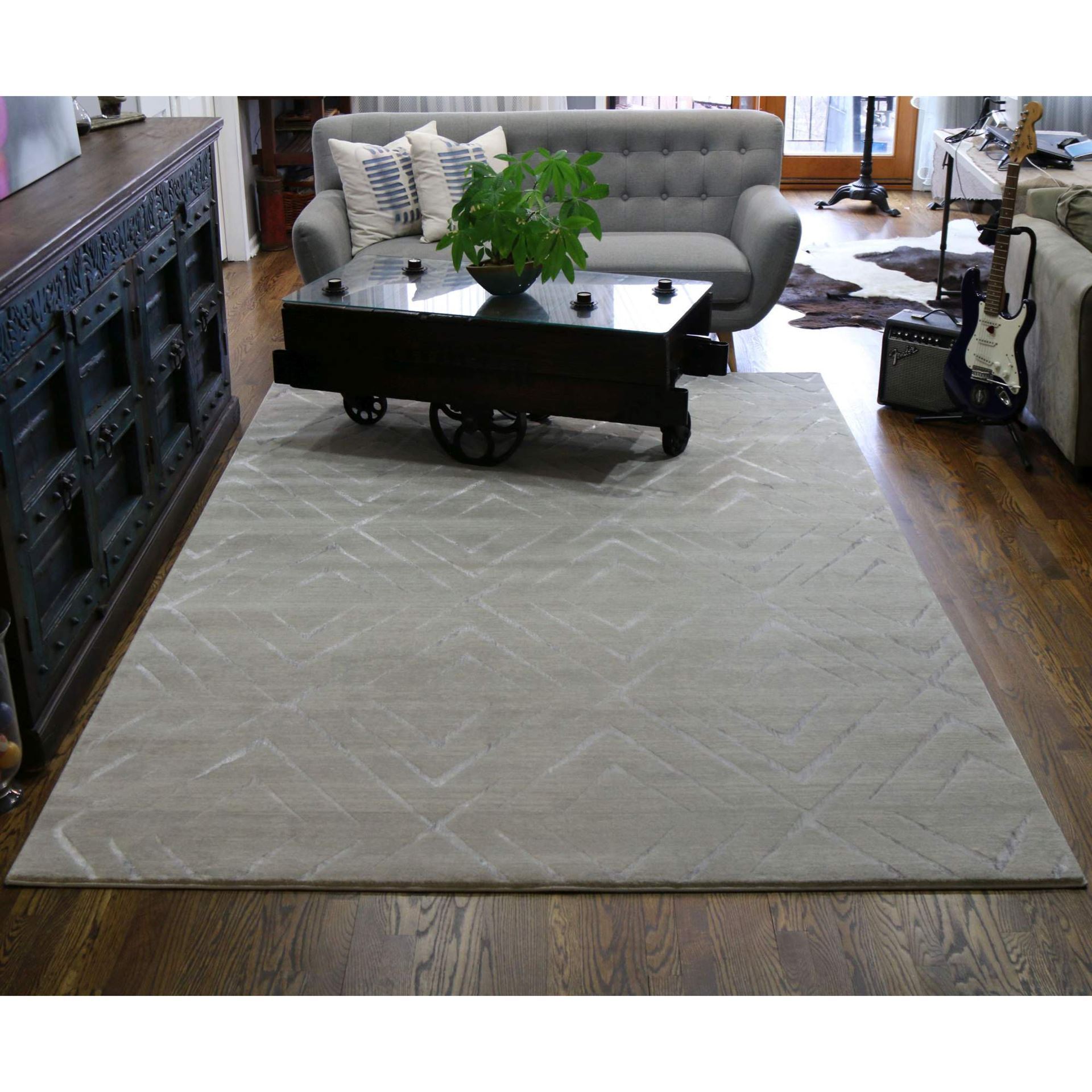 Shimmer Diamond Trellis Rug ChicagoCozy Rugs Chicago