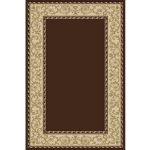 Solid-Brown-Rug-with-Border