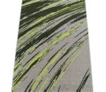 Striated-Stripes-Abstract-Rug-Green