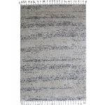 Tassel Plush Shag Abstract Rug