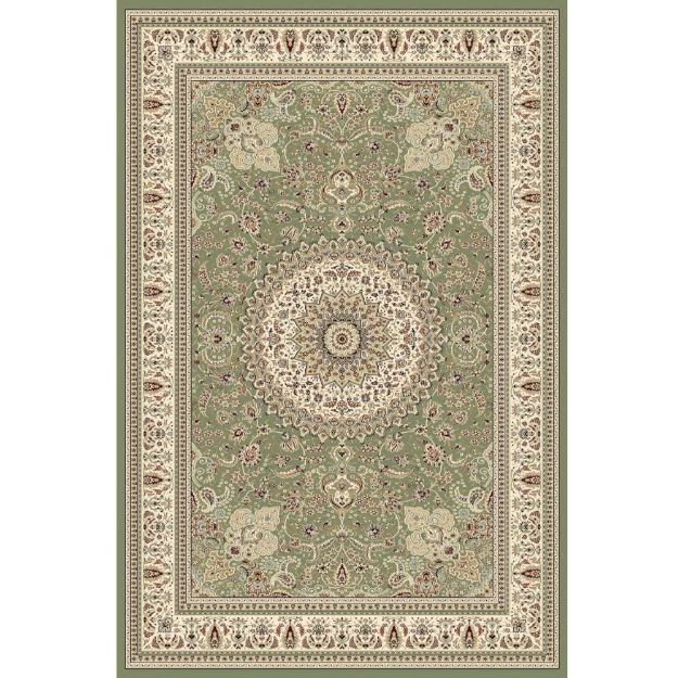 Traditional-Medallion-Rug-Green