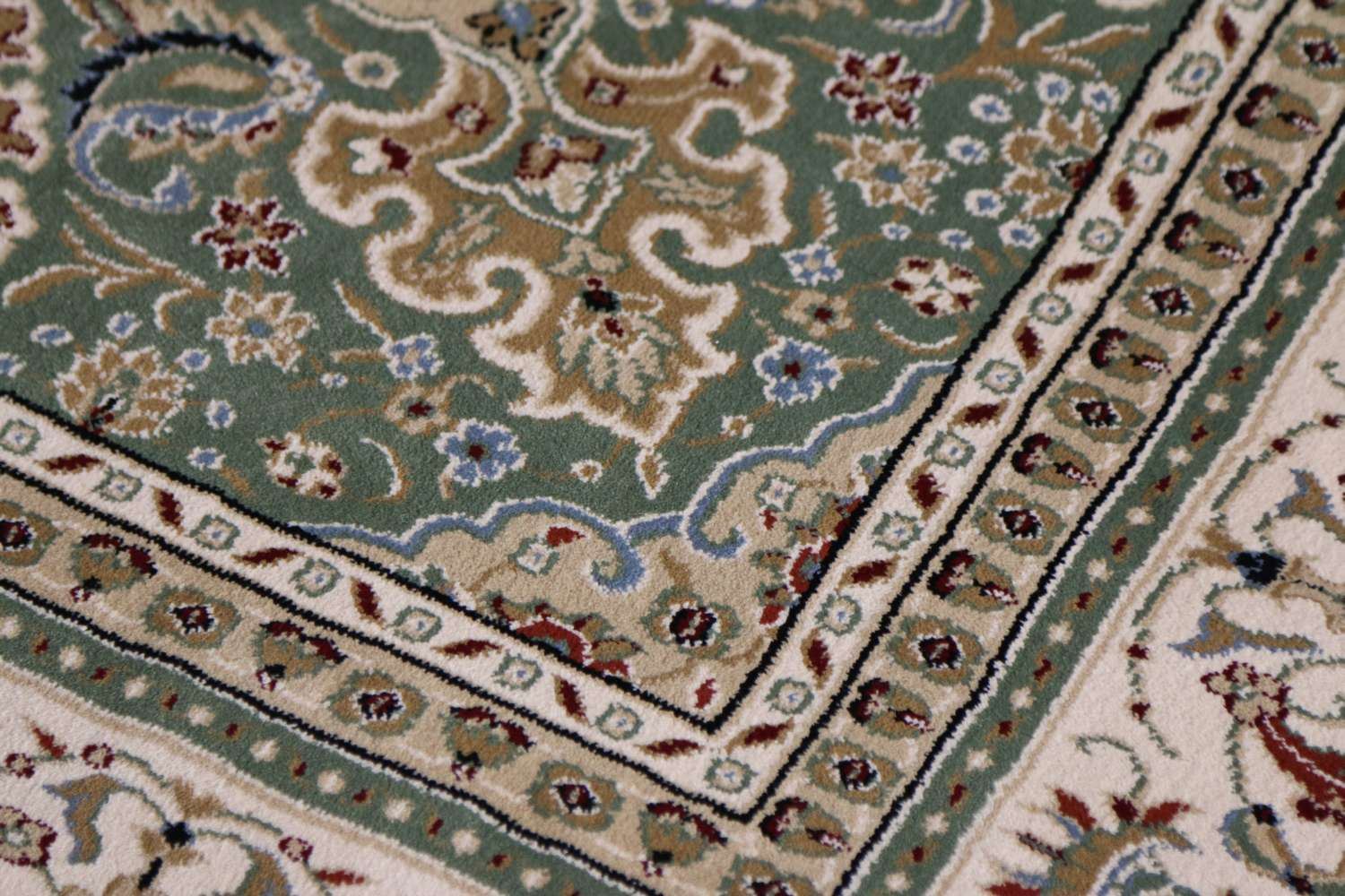 Traditional Medallion Rug Green ChicagoCozy Rugs Chicago