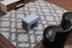 Picture of Transitional Floral Gray Rug