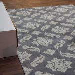 Picture of Transitional Floral Gray Rug