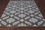 Picture of Transitional Floral Gray Rug