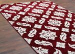 Picture of Transitional Floral Red Rug