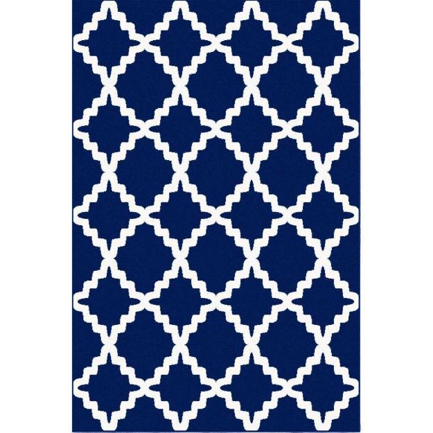 Picture of Trellis Blue Rug