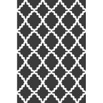 Picture of Trellis Dark Gray Rug