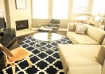 Picture of Trellis Dark Gray Rug