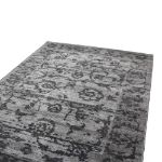 Picture of Vintage and Faded Look Gray Rug