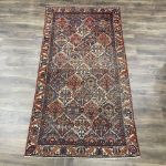 Picture of 5x9 Hand Knotted Turkish Rug for Distressed and Vintage Home Decor