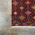 Picture of Handmade Kilim Rug 2' x 3'8" - Vintage Turkish Wool Flatweave, Geometric Tribal Boho Rug, Colorful Woven Accent Mat, Small Area Carpet