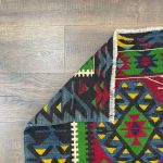 Picture of Handwoven Turkish Kilim Rug - 2'10" x 4'1" Vintage Wool Flatweave | Colorful Tribal Area Rug