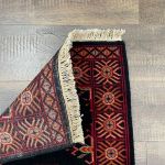 Picture of 1'10" x 3' Handmade Turkish Wool Rug | Vintage Black Tribal Rug | Boho Small Rug