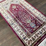 Picture of 2'2"x4'3" Modal Silk Rug – Luxuriously Soft, Eco-Friendly Accent Rug for Entryways, Bedrooms, or Small Spaces