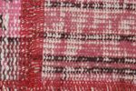 Picture of Pink Pillow 16x16 - Turkish Over-Dyed Decorative Wool Rug Patch Pillow Hand-Knotted Rug Pillow Cover One-of-Kind Throw for Couch