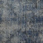 Picture of Blue Pillow 16x16 - Turkish Over-Dyed Decorative Wool Rug Pillow - Hand-Knotted Distressed One-of-Kind Throw Pilowcase