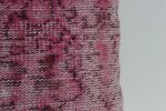 Picture of Pink Pillow 18x18 - Turkish Over-Dyed Decorative Wool Rug Pillow Hand-Knotted Rug Pillow Cover