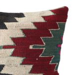 Picture of Kilim Pillow 16x16 - Vintage Decorative Accent Wool Pillow for Couch - Rug Pillow Cover