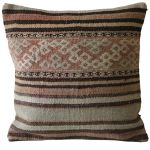 Picture of Handmade Pillow Rug Kilim Wool Pillowcase for Home Decor Vintage | Handmade Pillow Cover | 16x16 Inches